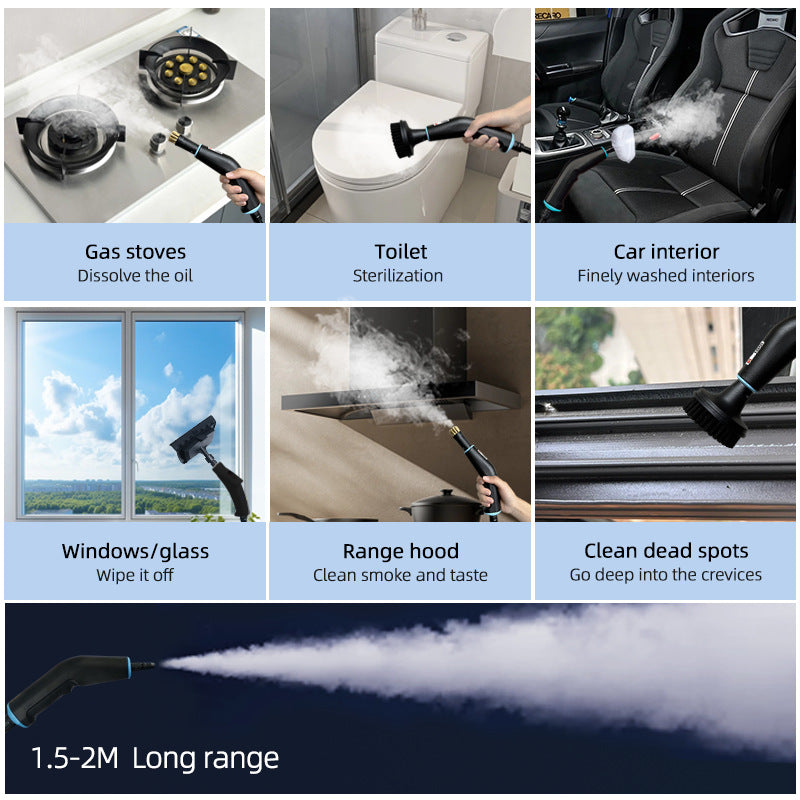 PureSteam Pro — Limpiadora a Vapor Portátil 105°C